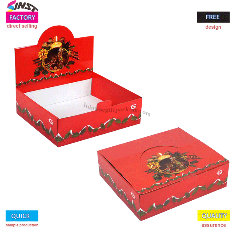 クリスマスデスクトップディスプレイスタンドクラシックな配色がデスクトップのお祭り気分を盛り上げます