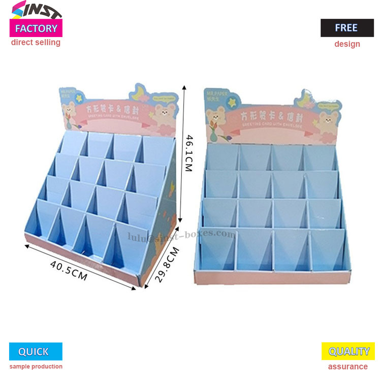 小物の乱雑なディスプレイにうんざりしていませんか?  この文具ディスプレイボックスは売れ筋商品です