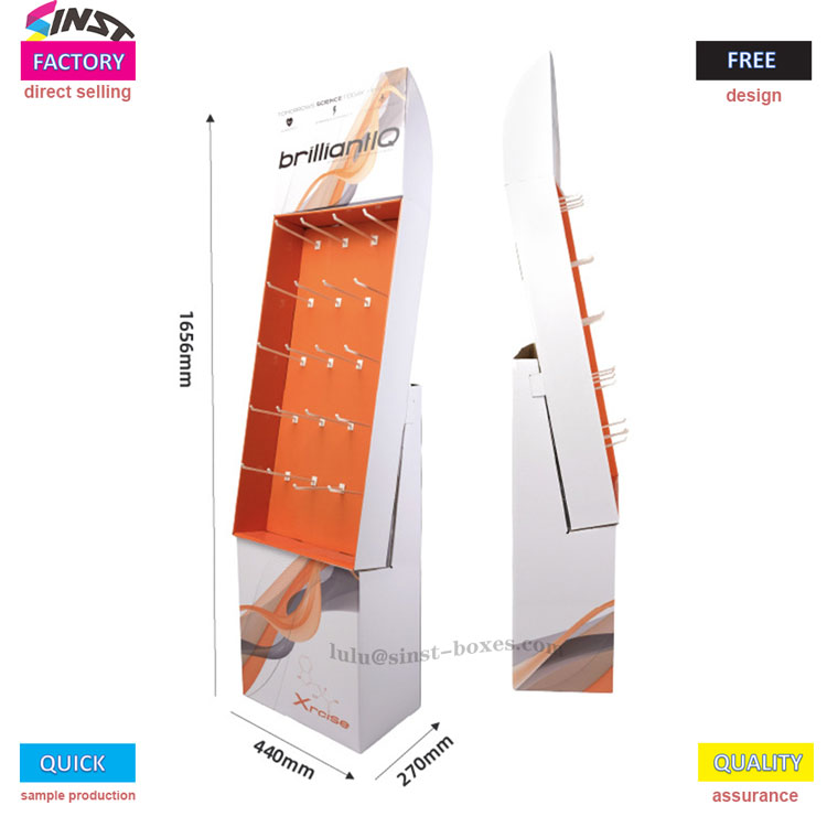 マウスフック 段ボール製ディスプレイラック