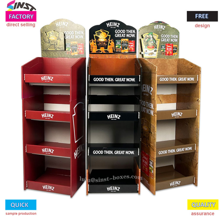 トマトソース陳列台